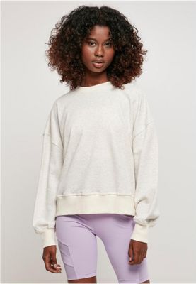 Ladies Oversized Rainbow Crewneck
