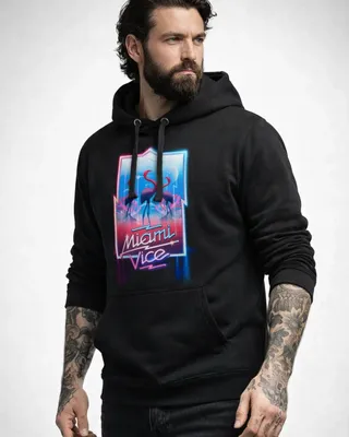 Miami Vice Neon Sign Epic Hoodie