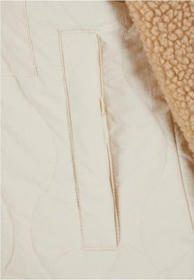 Sherpa Crinkle Nylon Mix Jacket