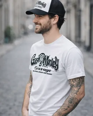 Gas Monkey Garage Logo Trucker Cap