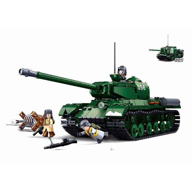 (Battle of Budapest) heavy tank 2 in 1 - Sluban - M38-B0979