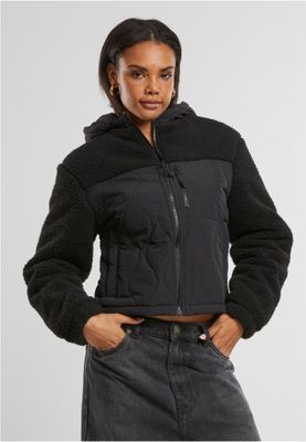 Sherpa Crinkle Nylon Mix Jacket
