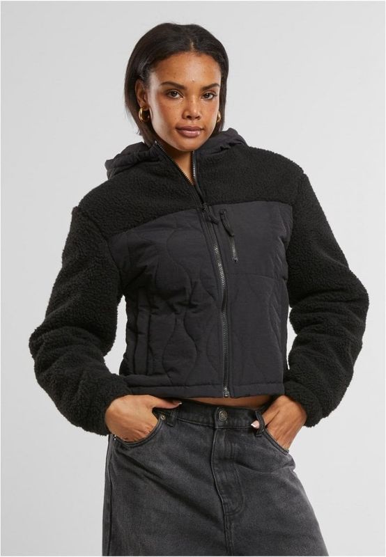 Sherpa Crinkle Nylon Mix-jakke