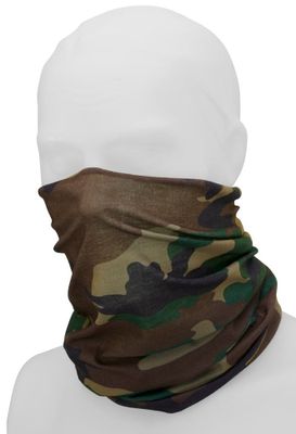 Neck warmer tube woodland