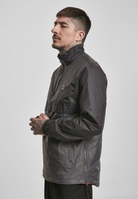 Pull over jacket with collar