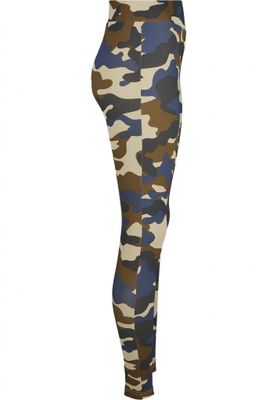 Camo leggings with high waist