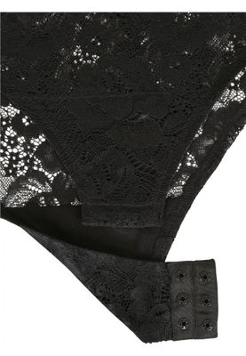 Langærmet bodysuit dame med blonde