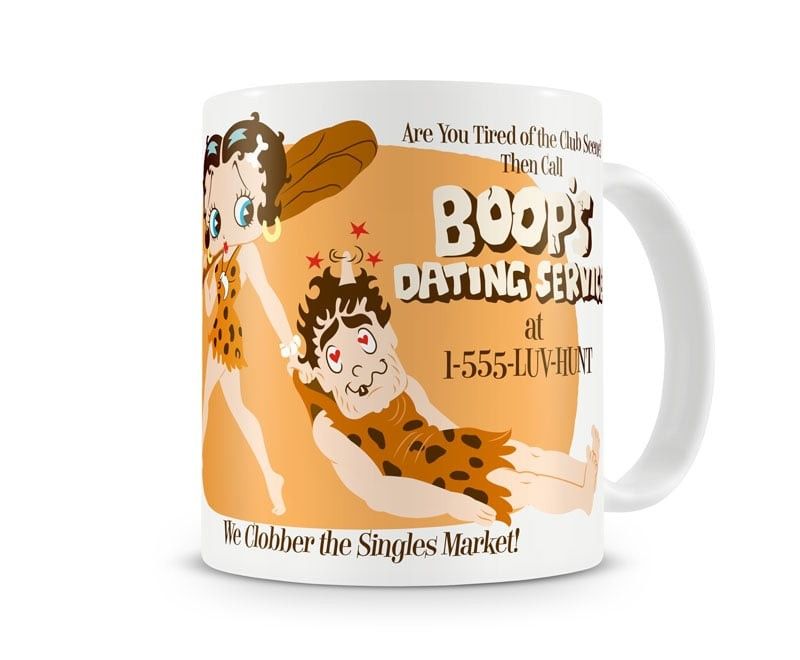 Betty Boop Dating Service kaffemugg