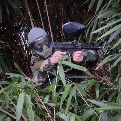 Paintball overall i woodland
