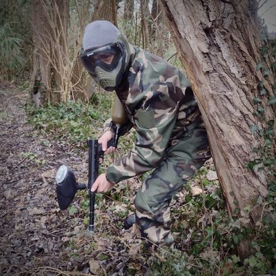 Paintball overall i woodland