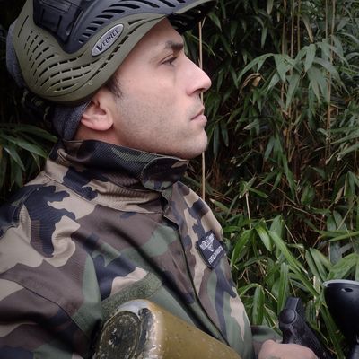 Paintball overall i woodland