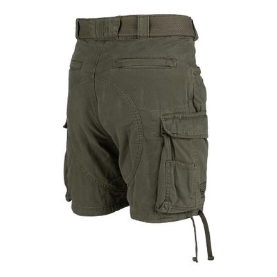 Heavy Duty cargoshorts i grön