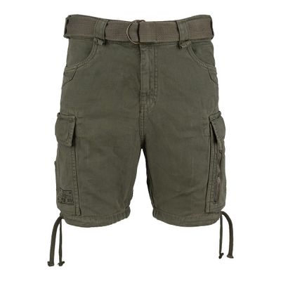 Heavy Duty cargoshorts i grön