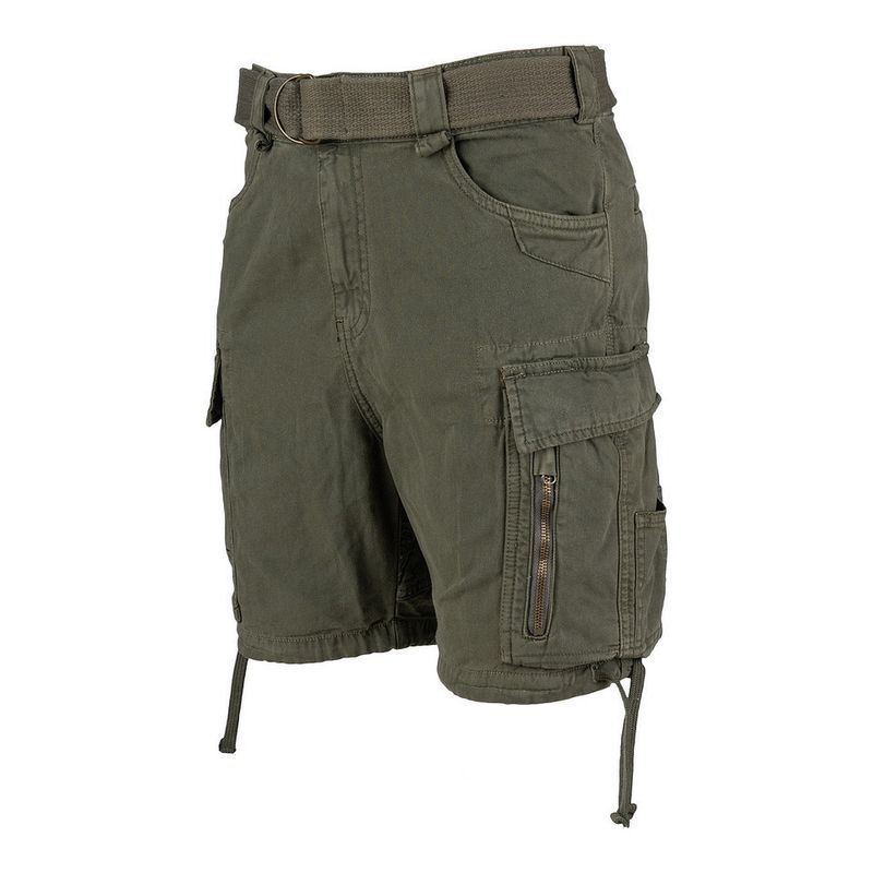 Heavy Duty cargoshorts i grön