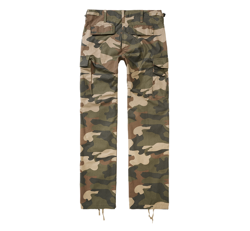 Brandit BDU Ripstop cargobyxor dam – Light Woodland