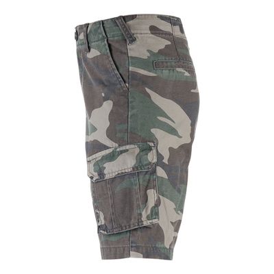 Kids cargoshorts Stonewashed i woodland