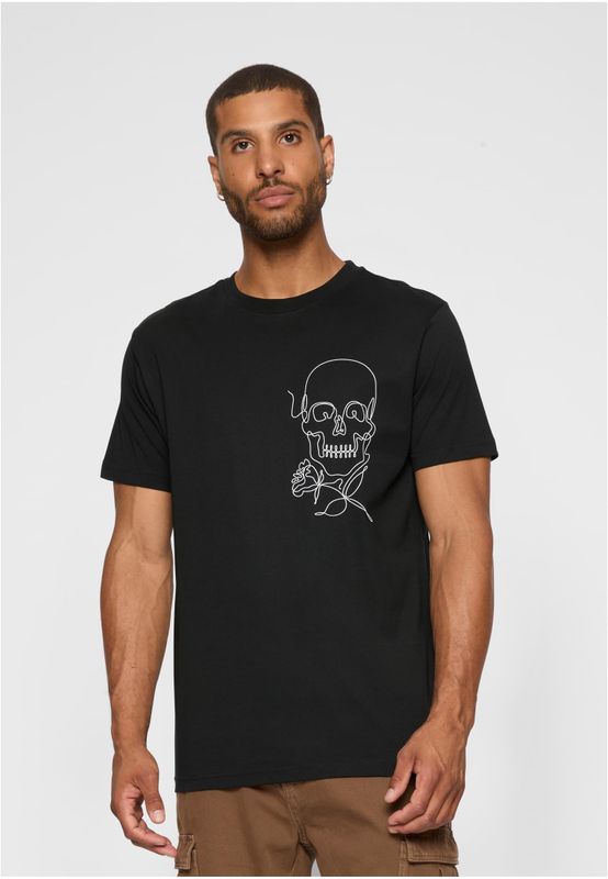 Mister Tee One Line skull T-shirt