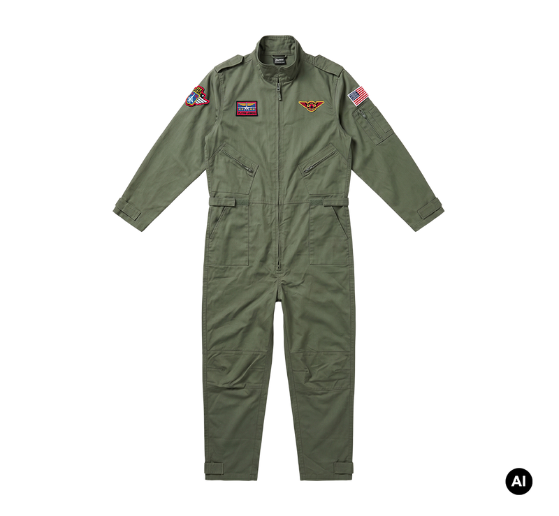 Brandit Pilot Suit pilotoverall herr – olivgrön