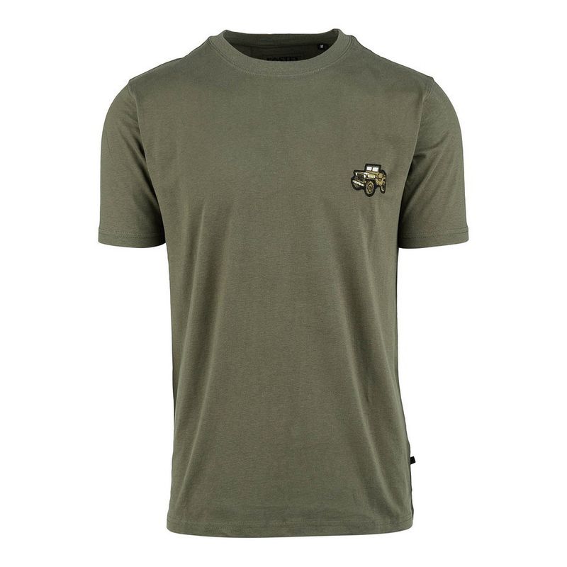 T-shirt Willy MB Badge i grön