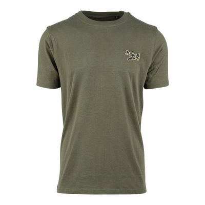 T-shirt Spitfire Badge i grön
