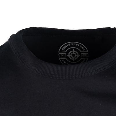 T-shirt Heavy Duty i svart