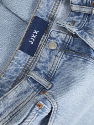Slim Fit jeans med høj talje og stretch