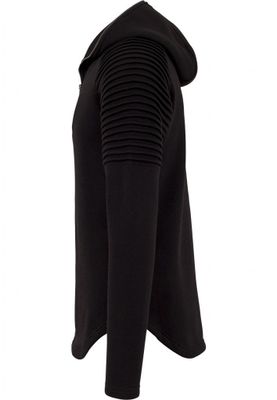 Pleated hoodie