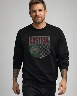 Castrol Shield Sweat-shirt i svart