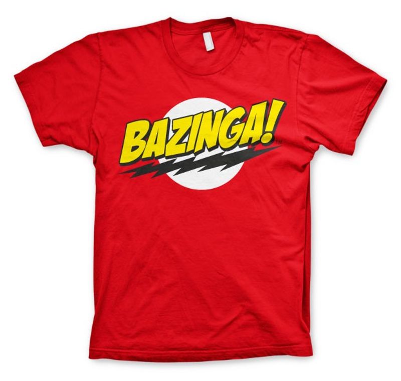 Bazinga t-shirt superlogo