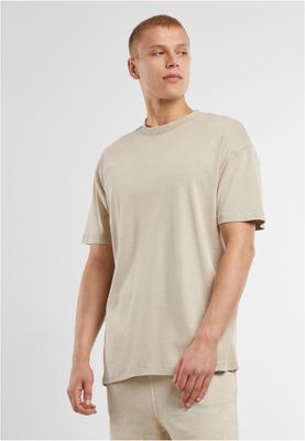 Tvättad Ribbad T-shirt