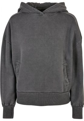 Ladies Heavy Terry Garment Dye Hoody