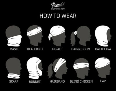 Neck warmer tube sandstorm