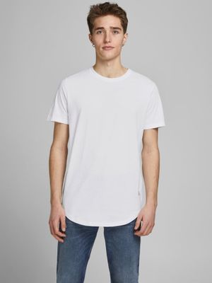 5-pack long T-shirt with round end