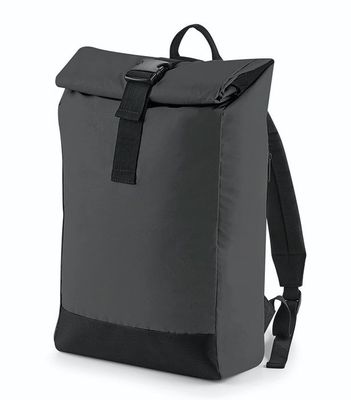 Reflekterende rolltop rygsæk