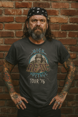 AC/DC High Voltage Tour 76 T-Shirt