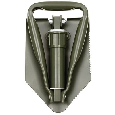 Bw foldable shovel 3-part od green