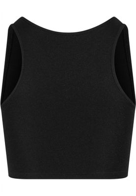 Ladies Glitter Cropped Top