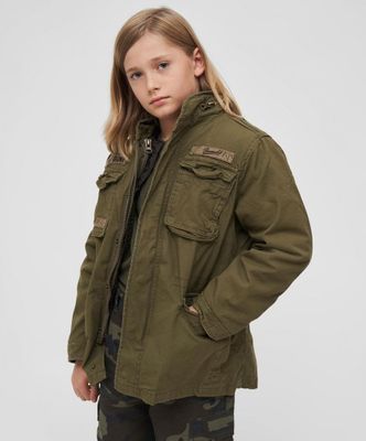 M65 Giant jacket olive - Kids