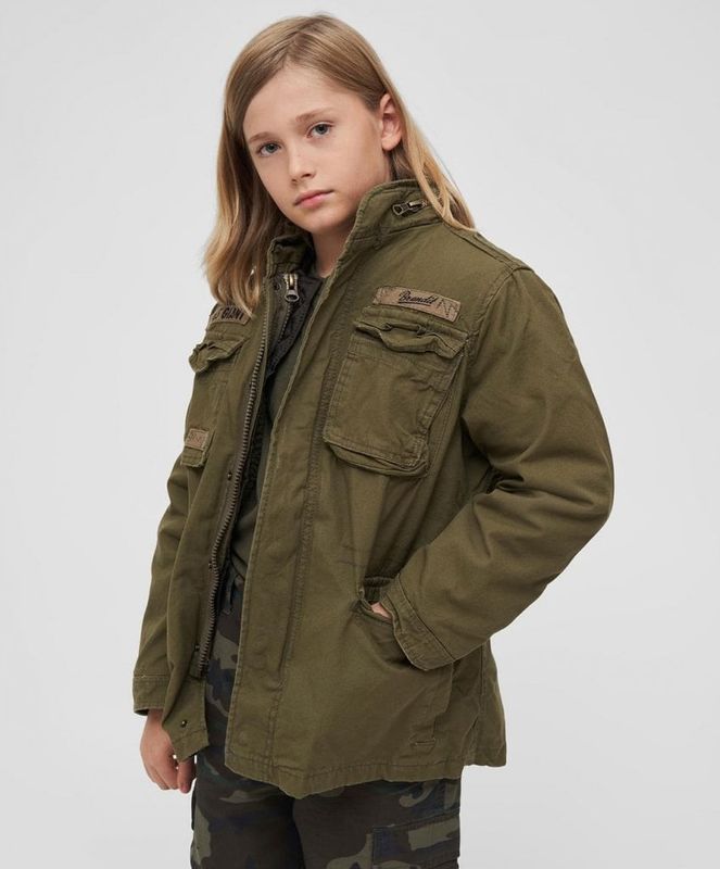M65 Giant jacket olive - Kids