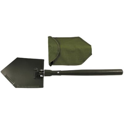 Foldable shoveling wood handle 2-part OD