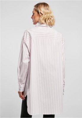 Ladies Oversized Stripe Shirt