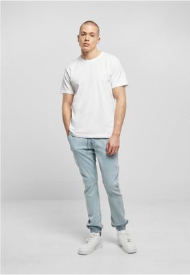 Jeans med elastik i taljen til mænd