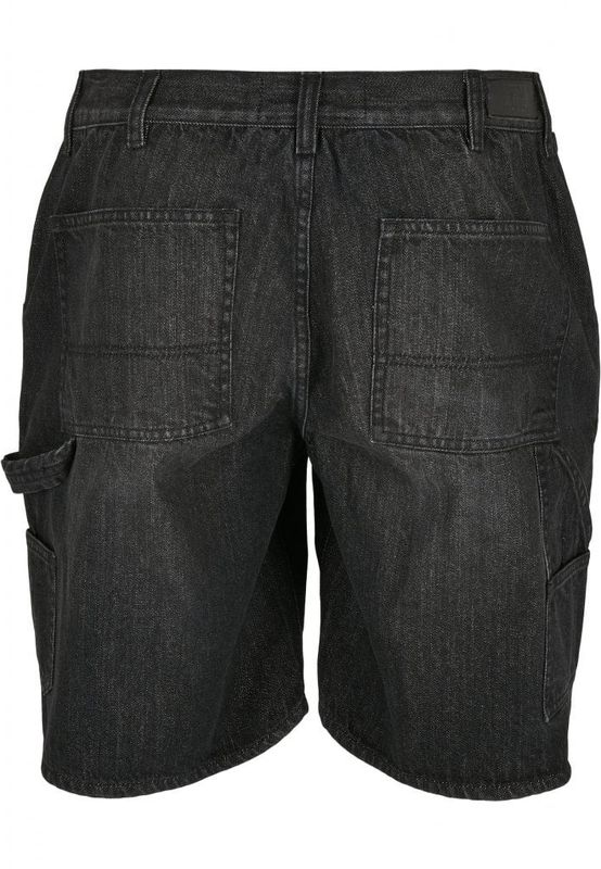 Snickarshorts i jeanstyg