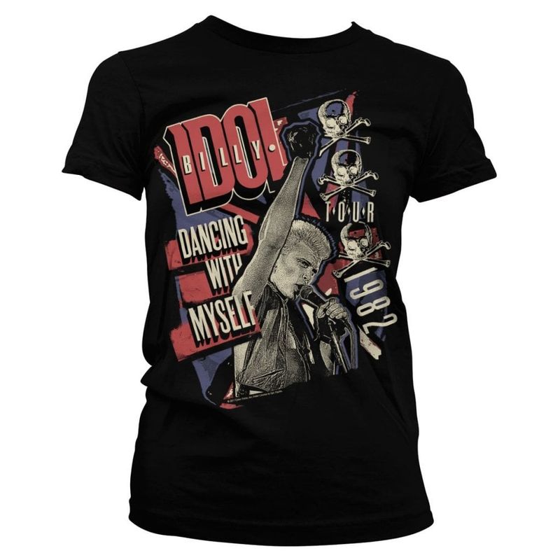 Billy Idol - Dancing With Myself Tour Girly Tee