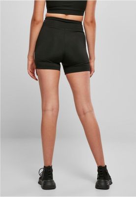 Ladies Recycled High Waist Cycle Hot Pants