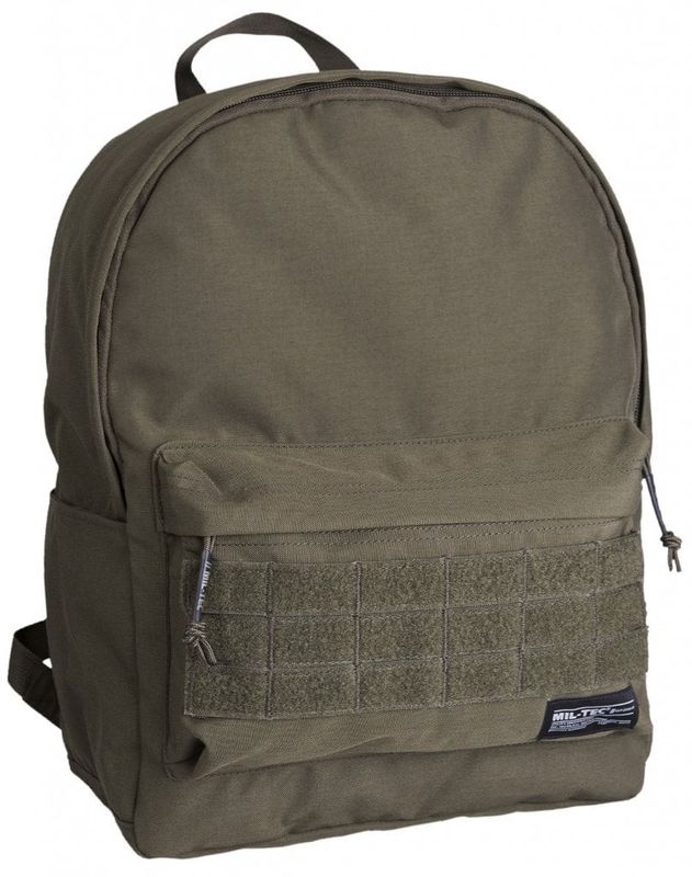 Daypack backpack with MOLLE - olive