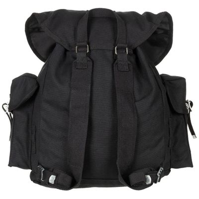 BW canvas backpack
