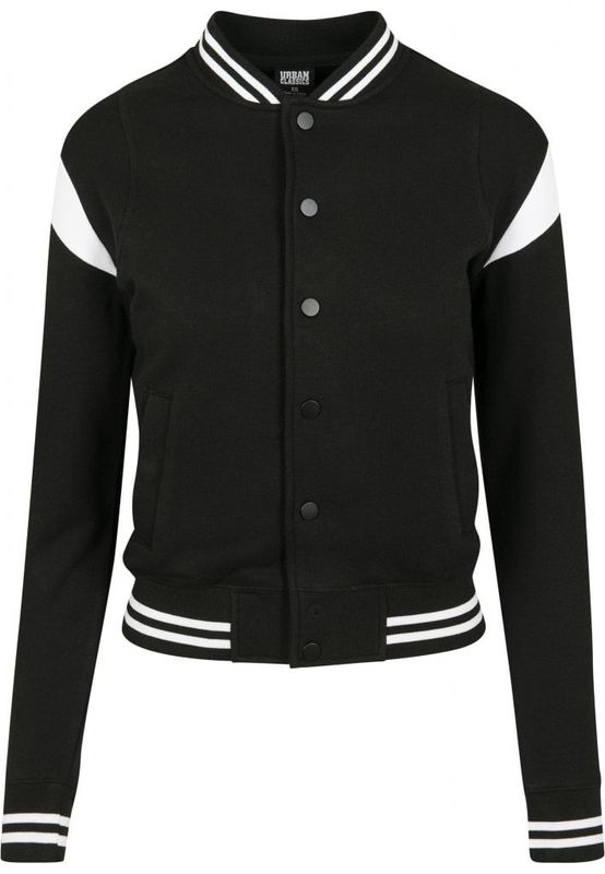 College jacket girl