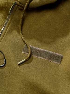 Tom Tactical Sweat Jacket Huvtröja för herr – olive