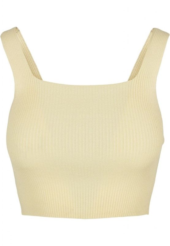 Ladies Cropped Knit Top